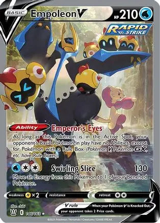 Empoleon V (146/163) [Sword & Shield: Battle Styles] Pokémon