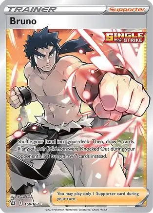 Bruno (158/163) [Sword & Shield: Battle Styles] Pokémon