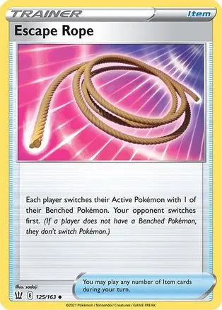 Escape Rope (125/163) [Sword & Shield: Battle Styles] Pokémon