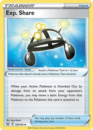 Exp. Share (126/163) [Sword & Shield: Battle Styles] Pokémon