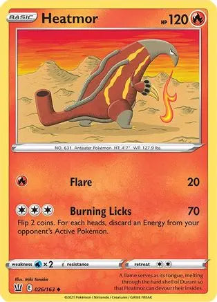 Heatmor (026/163) [Sword & Shield: Battle Styles] Pokémon