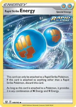 Rapid Strike Energy (140/163) [Sword & Shield: Battle Styles] Pokémon