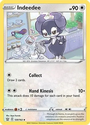 Indeedee (120/163) [Sword & Shield: Battle Styles] Pokémon