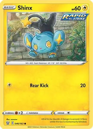 Shinx (046/163) [Sword & Shield: Battle Styles] Pokémon