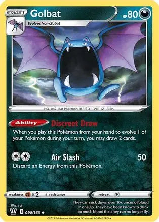 Golbat (090/163) [Sword & Shield: Battle Styles] Pokémon