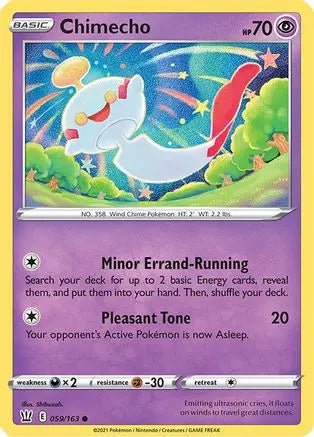 Chimecho (059/163) [Sword & Shield: Battle Styles] Pokémon