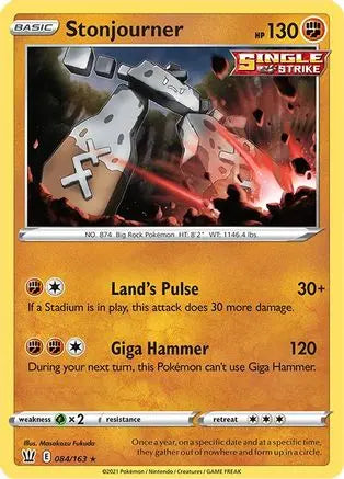 Stonjourner (084/163) [Sword & Shield: Battle Styles] Pokémon