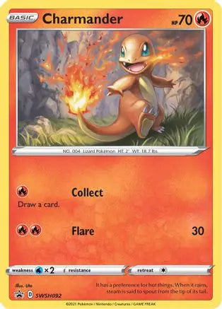 Charmander (SWSH092) [Sword & Shield: Black Star Promos] Pokémon
