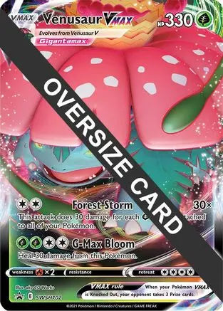 Venusaur VMAX (SWSH102) (Oversized) [Jumbo Cards] Pokémon