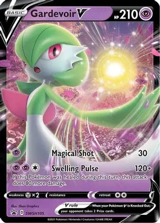 Gardevoir V (SWSH105) [Sword & Shield: Black Star Promos] Pokémon