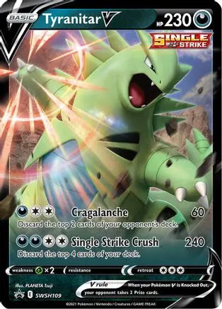 Tyranitar V (SWSH109) [Sword & Shield: Black Star Promos] Pokémon