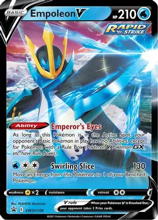 Empoleon V (SWSH108) [Sword & Shield: Black Star Promos] Pokémon