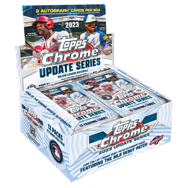 2023 Topps Chrome® Update Series Baseball - Hobby Jumbo Box