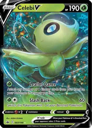 Celebi V (007/198) [Sword & Shield: Chilling Reign] Pokémon