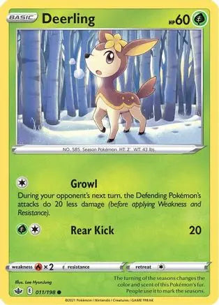 Deerling (011/198) [Sword & Shield: Chilling Reign] Pokémon
