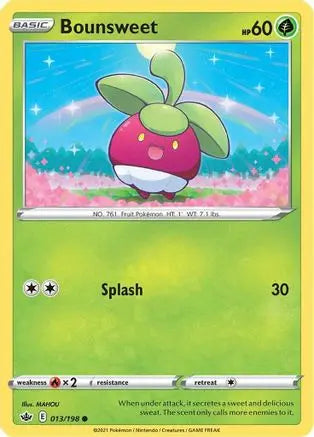 Bounsweet (013/198) [Sword & Shield: Chilling Reign] Pokémon