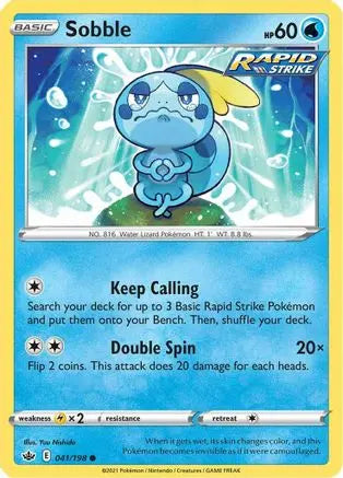 Sobble (041/198) [Sword & Shield: Chilling Reign] Pokémon