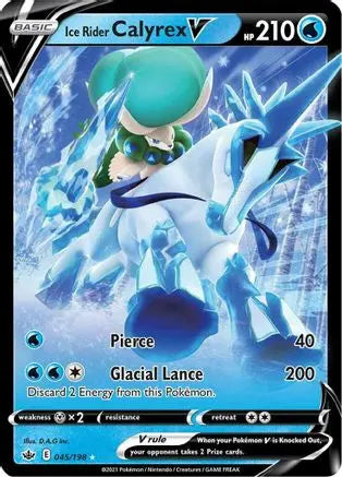Ice Rider Calyrex V (045/198) [Sword & Shield: Chilling Reign] Pokémon