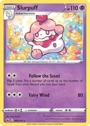 Slurpuff (068/198) [Sword & Shield: Chilling Reign] Pokémon