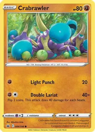 Crabrawler (084/198) [Sword & Shield: Chilling Reign] Pokémon