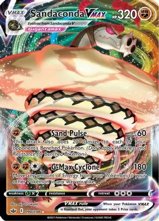 Sandaconda VMAX (090/198) [Sword & Shield: Chilling Reign] Pokémon