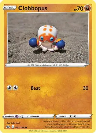 Clobbopus (091/198) [Sword & Shield: Chilling Reign] Pokémon