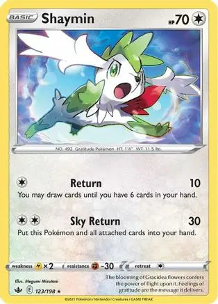 Shaymin (123/198) [Sword & Shield: Chilling Reign] Pokémon