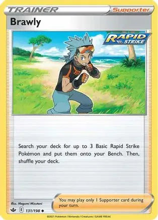 Brawly (131/198) [Sword & Shield: Chilling Reign] Pokémon