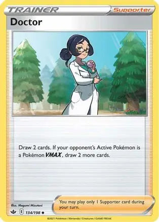 Doctor (134/198) [Sword & Shield: Chilling Reign] Pokémon