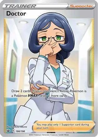 Doctor (190/198) [Sword & Shield: Chilling Reign] Pokémon