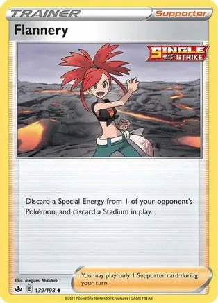 Flannery (139/198) [Sword & Shield: Chilling Reign] Pokémon