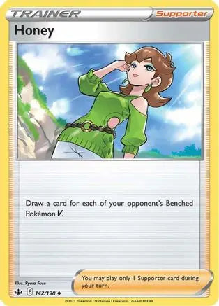 Honey (142/198) [Sword & Shield: Chilling Reign] Pokémon