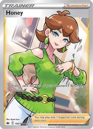 Honey (192/198) [Sword & Shield: Chilling Reign] Pokémon