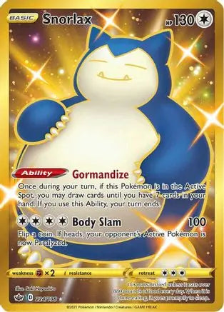 Snorlax (224/198) [Sword & Shield: Chilling Reign] Pokémon