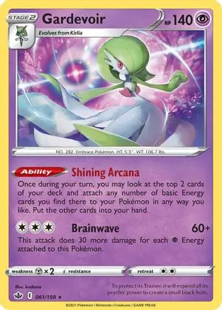 Gardevoir (061/198) [Sword & Shield: Chilling Reign] Pokémon