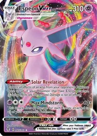 Espeon VMAX (065/203) [Sword & Shield: Evolving Skies] Pokémon