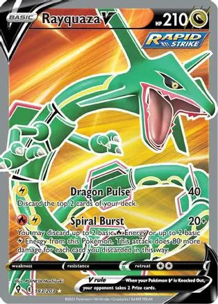 Rayquaza V (193/203) [Sword & Shield: Evolving Skies] Pokémon