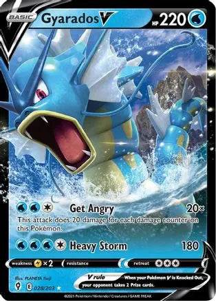 Gyarados V (028/203) [Sword & Shield: Evolving Skies] Pokémon