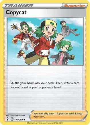 Copycat (143/203) [Sword & Shield: Evolving Skies] Pokémon