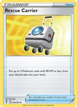 Rescue Carrier (154/203) [Sword & Shield: Evolving Skies] Pokémon