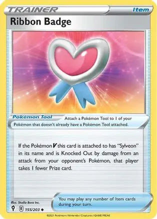 Ribbon Badge (155/203) [Sword & Shield: Evolving Skies] Pokémon