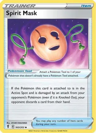 Spirit Mask (160/203) [Sword & Shield: Evolving Skies] Pokémon