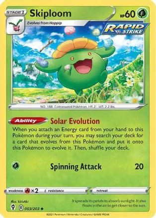 Skiploom (003/203) [Sword & Shield: Evolving Skies] Pokémon