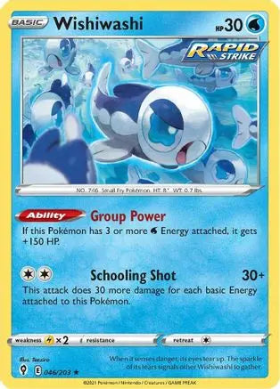 Wishiwashi (046/203) [Sword & Shield: Evolving Skies] Pokémon