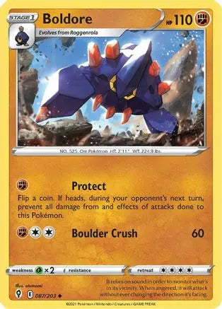 Boldore (087/203) [Sword & Shield: Evolving Skies] Pokémon