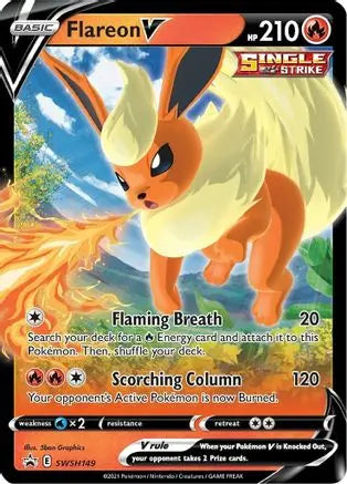 Flareon V (SWSH149) [Sword & Shield: Black Star Promos] Pokémon