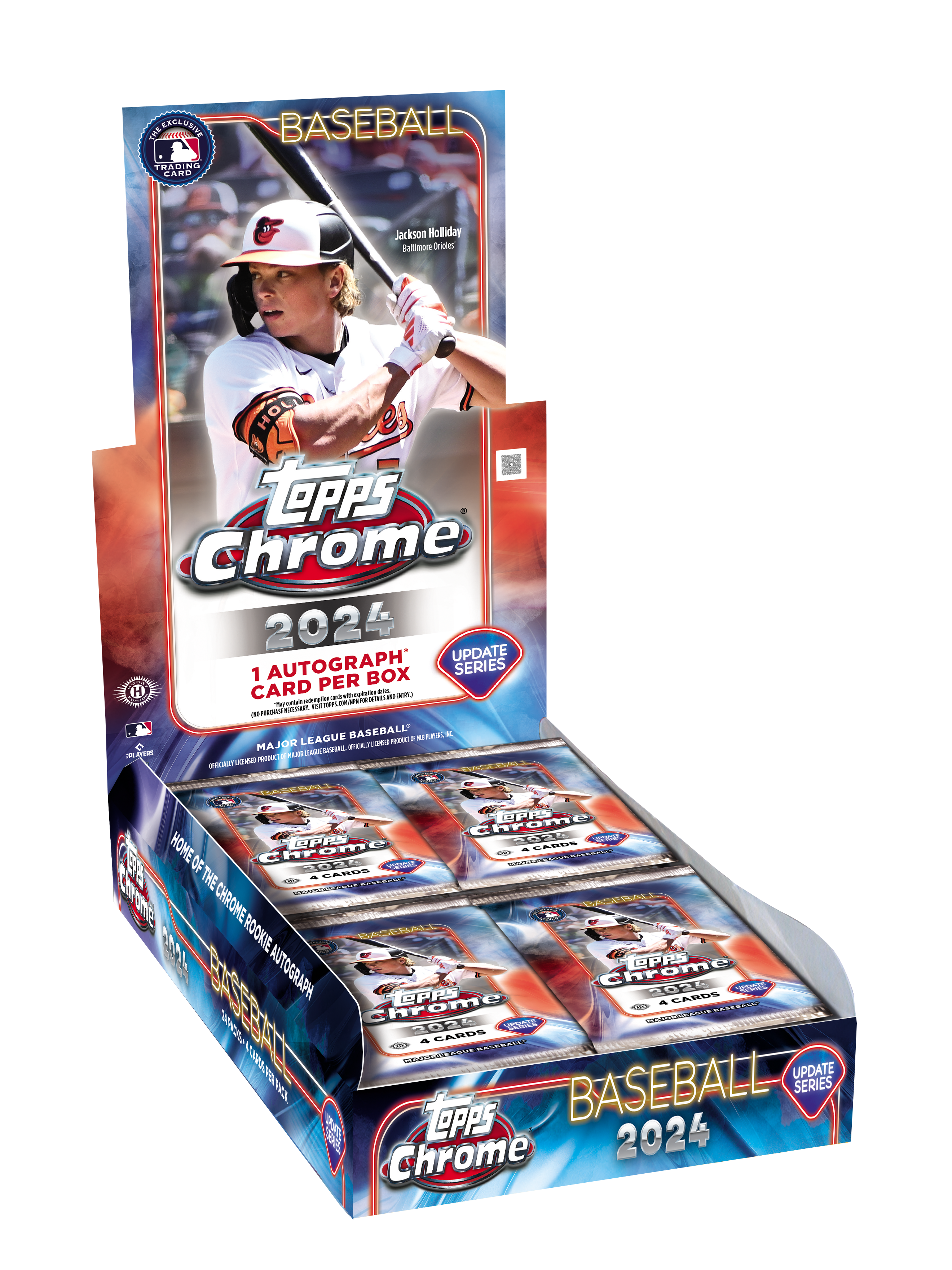 2024 Topps Chrome Update Series Baseball Hobby Box
