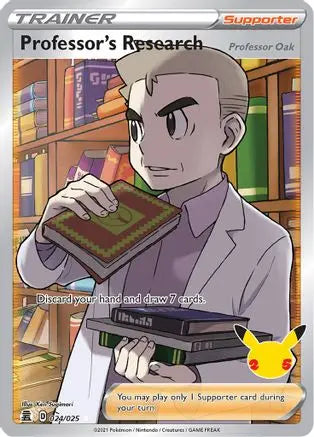 Professor's Research (024/025) [Celebrations: 25th Anniversary] Pokémon