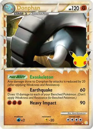 Donphan (107/123) [Celebrations: 25th Anniversary - Classic Collection] Pokémon