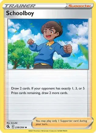 Schoolboy (238/264) [Sword & Shield: Fusion Strike] Pokémon